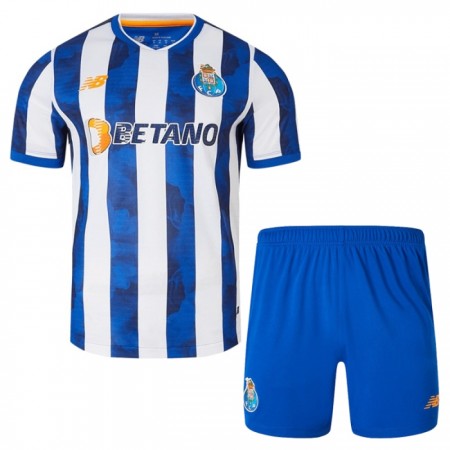FC Porto Børn Hjemmebanesæt 2024-25 Kortærmet(+ Korte bukser)